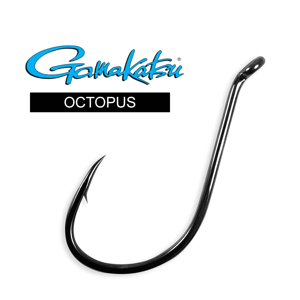 Gamakatsu Octopus Hooks 1/0 - 10/0