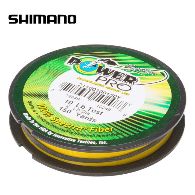 Shimano POWER PRO Yellow 150 yds - 500 yds