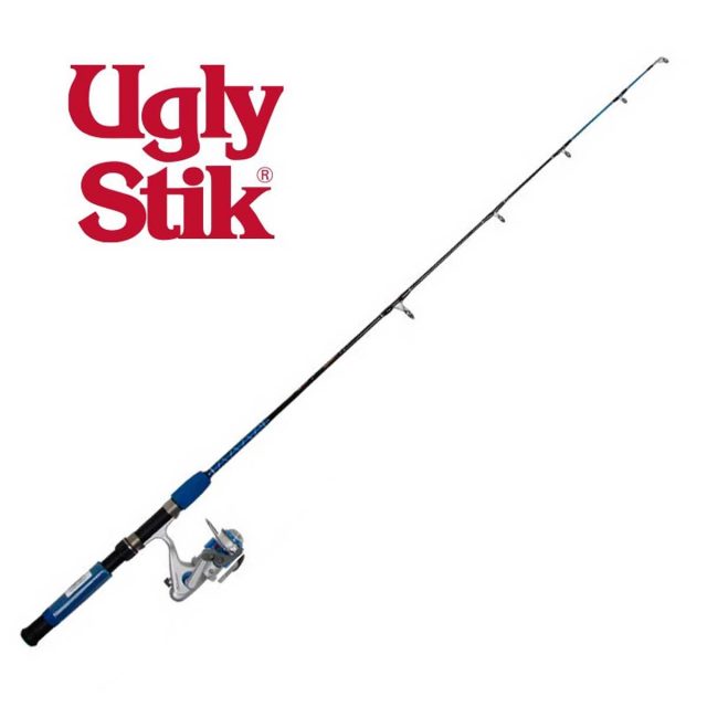 BLUE Shakespeare Ugly Stik TackleRatz Combo 3 ft 9 in