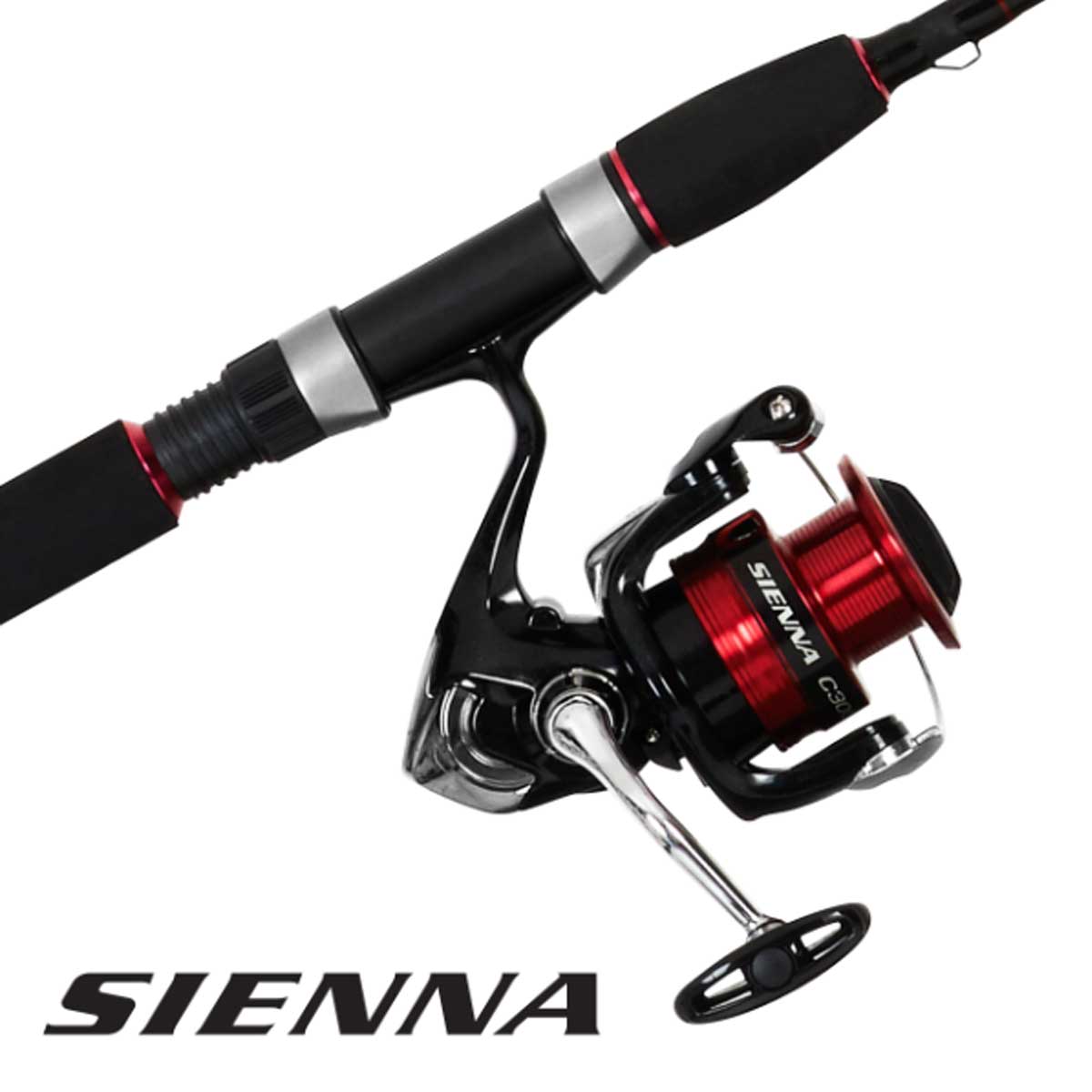 Shimano SIENNA Heavy Spin combo 4000 reel-7' 2 piece 4-8 kg rod