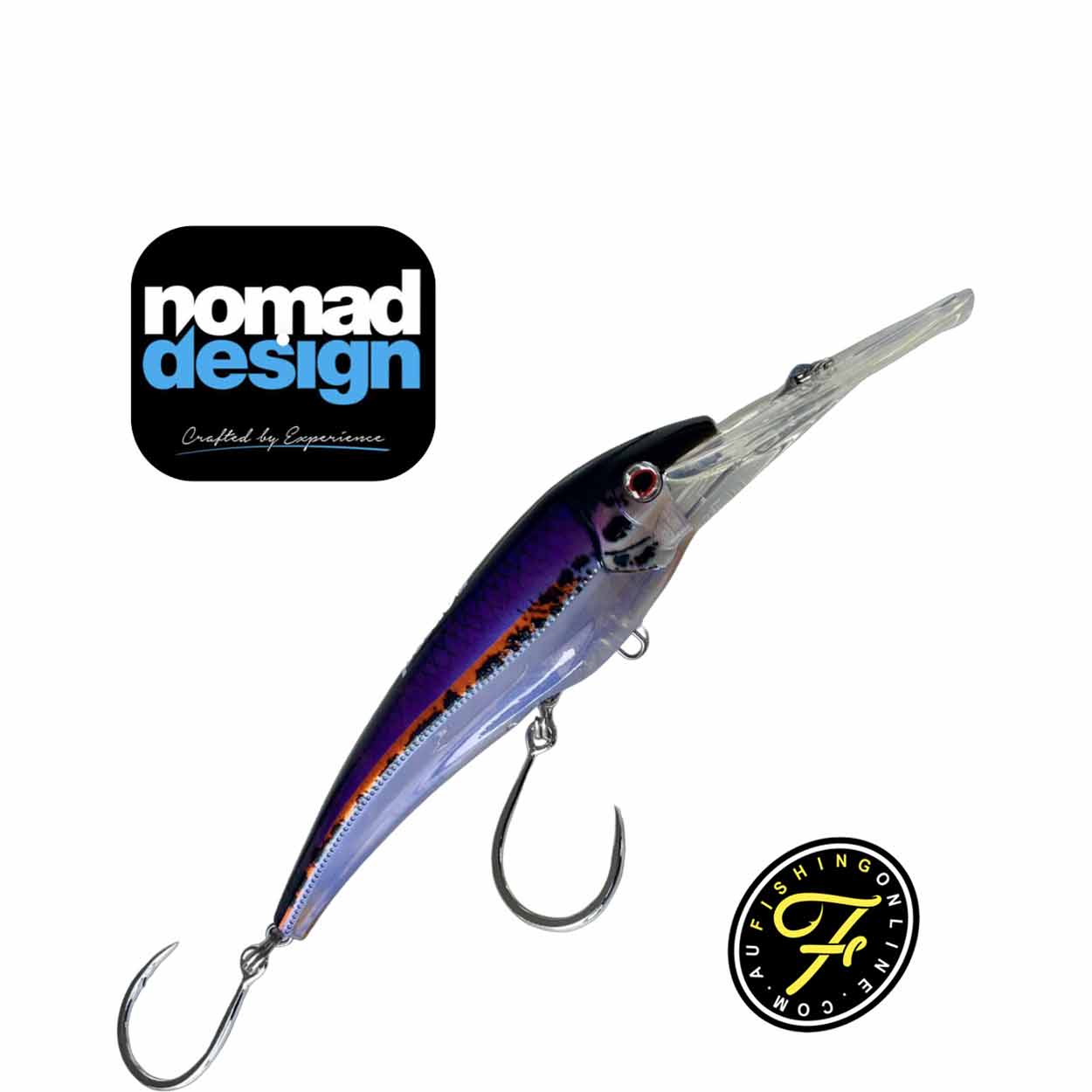 NOMAD DESIGN Saltwater Trolling Sinking Lure DTX MINNOW 165S